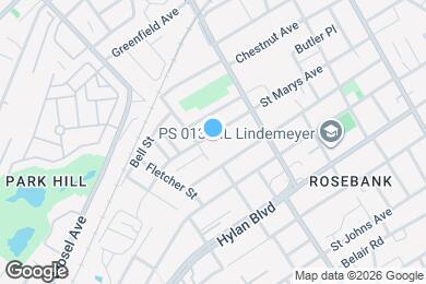 Map image of the property - 208 Saint Marys Ave