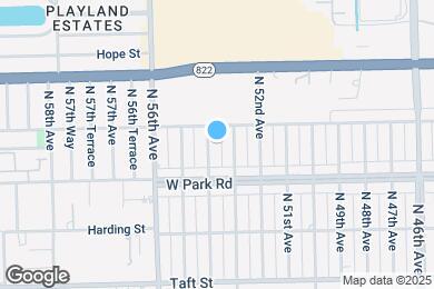 Map image of the property - 2201 N 54th Ave
