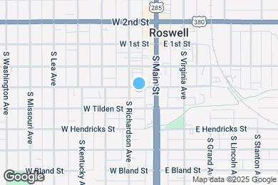 Map image of the property - 110 W Alameda St