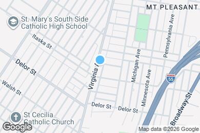 Map image of the property - 4636 Virginia Ave