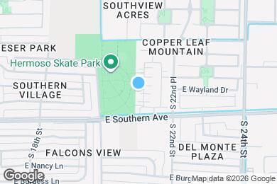 Map image of the property - 5710 S 21st Pl