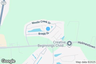 Map image of the property - 8625 Bragg Dr