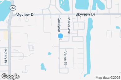 Map image of the property - 2920 Dover Ln