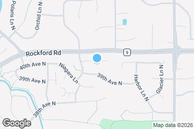 Map image of the property - 14815 40th Ave N