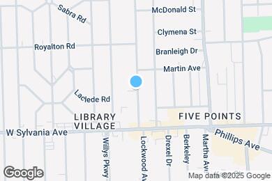 Map image of the property - 4129 N Lockwood Ave