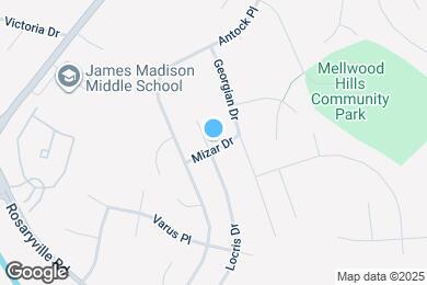 Map image of the property - 10000 Mizar Dr