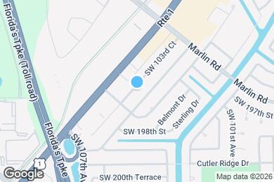 Map image of the property - 19601 SW 103rd Ct