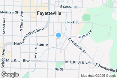 Map image of the property - Washington Ave