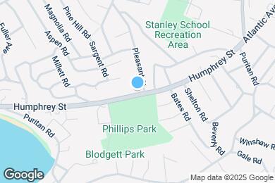 Map image of the property - 616 Humphrey St