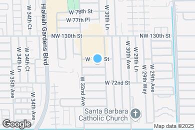 Map image of the property - 3129 W 73rd Pl