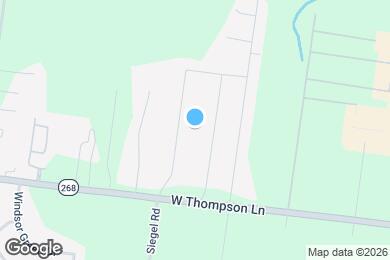 Map image of the property - 3436 Pershing Dr