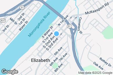 Map image of the property - 206 S 3rd Ave