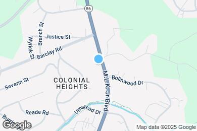 Map image of the property - 875 M.L.K. Jr Blvd