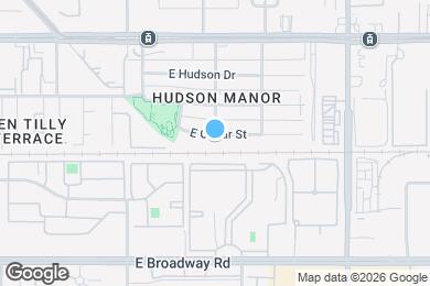 Map image of the property - 1455 E Cedar St