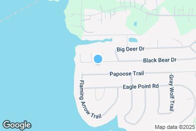 Map image of the property - 1823 Black Bear Dr
