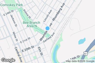 Map image of the property - 518 Rhomberg Ave