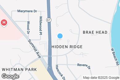 Map image of the property - 885 Hancock Ct
