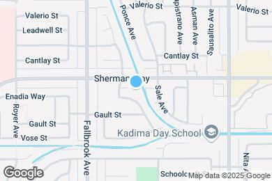 Map image of the property - 22650 Sherman Way