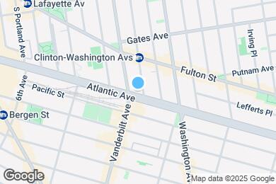 Map image of the property - 550 Clinton Ave