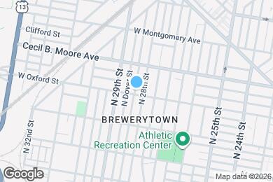 Map image of the property - 2813 W Oxford St
