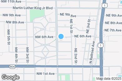 Map image of the property - 113 NE 5th Ave