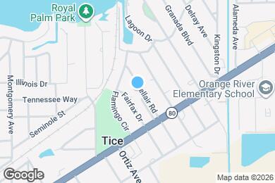 Map image of the property - 328 Bellair Rd
