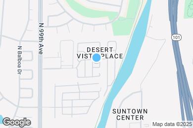 Map image of the property - 11275 N 99th Ave