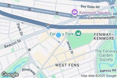 Map image of the property - 99 Brookline Ave