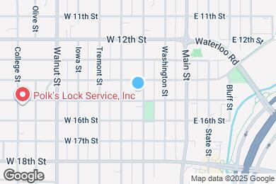 Map image of the property - 1417 Clay St