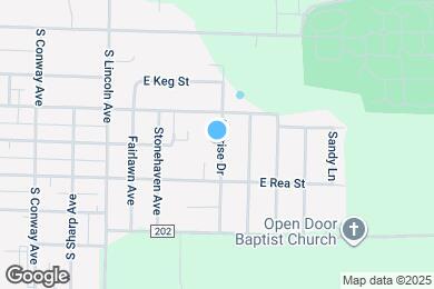 Map image of the property - 1015-1017 S Sunrise Dr