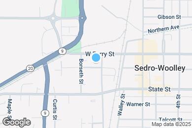 Map image of the property - 210 w Woodworth st