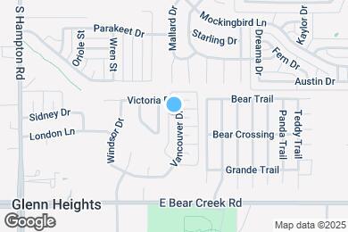 Map image of the property - 1506 Vancouver Dr