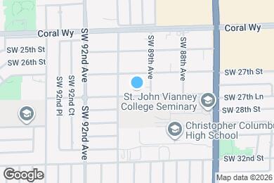 Map image of the property - 8935 SW 28th St