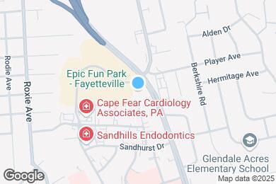 Map image of the property - Furnished Studio-Fayetteville - Owen Dr.