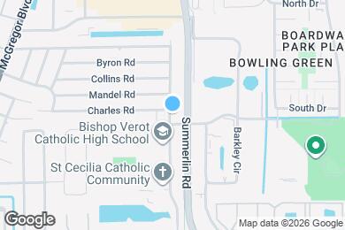 Map image of the property - 5595 Sunrise Dr