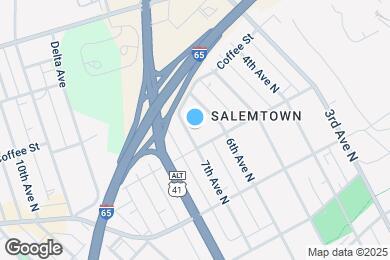 Map image of the property - 1806B 7th Ave N