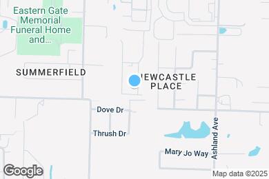 Map image of the property - 8861 Brigade Trail
