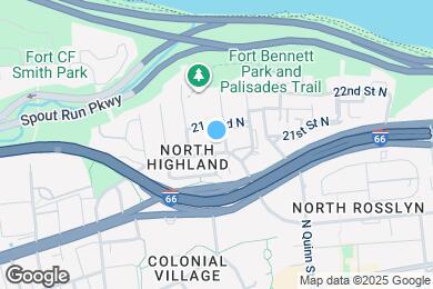 Map image of the property - 2100 North Scott Street