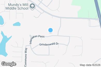 Map image of the property - 1324 Interlaken Pass