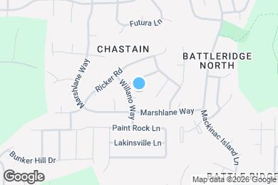 Map image of the property - 6005 Sedalia Ct