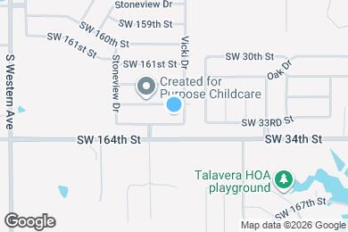 Map image of the property - 505 SW 164th Ter