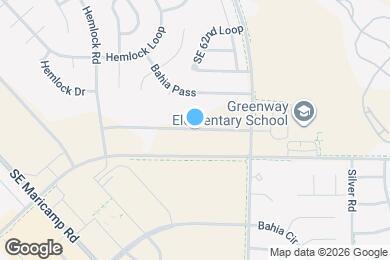 Map image of the property - 162 Bahia Terrace Dr