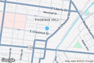 Map image of the property - 550 S Campbell St