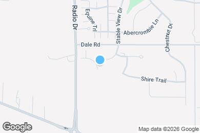 Map image of the property - 5107 Stable View Dr