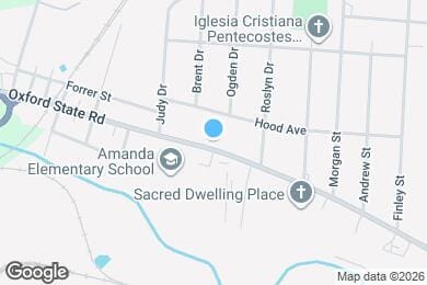 Map image of the property - 1321 Oxford State Rd