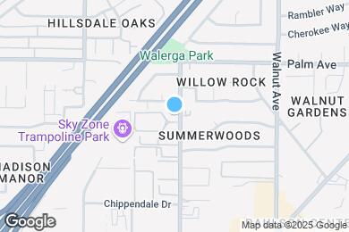 Map image of the property - Oak Ridge Apartments