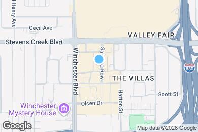 Map image of the property - 333 Santana Row