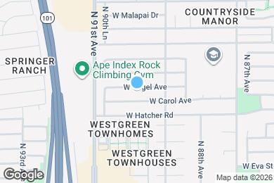 Map image of the property - 8939 W Vogel Ave