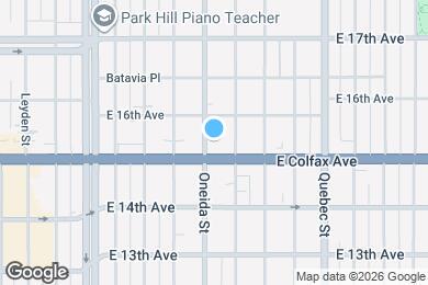 Map image of the property - 1520 Oneida St