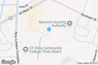 Map image of the property - Rose Hill Apartments